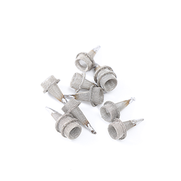 沾锡不锈钢锥形滤筒