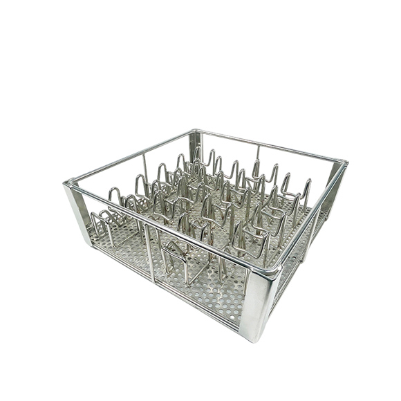 正方形加厚316l耐高温洗碗机清洗筐