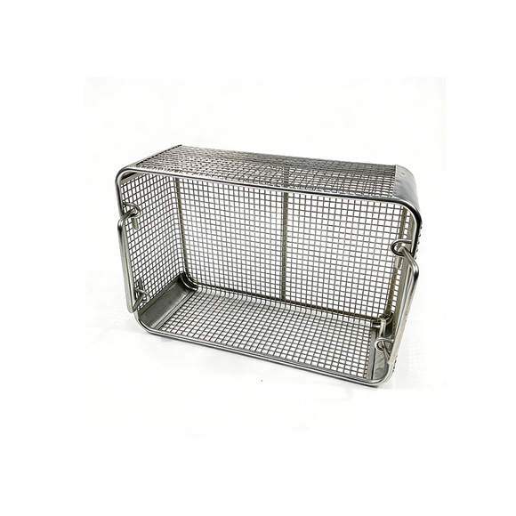 长方形带盖不锈钢304清洗网筐