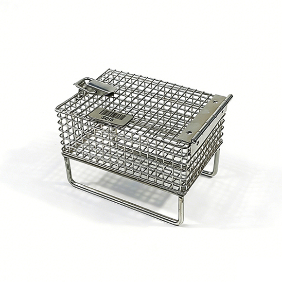 带锁不锈钢小型收纳网筐