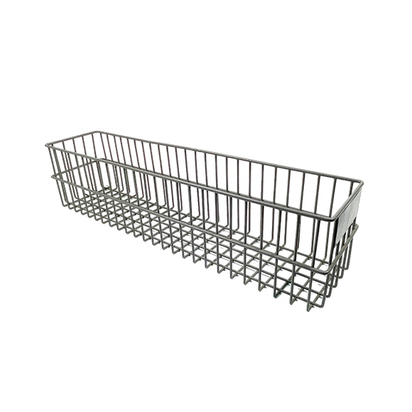 304长方形不锈钢带标签网筐