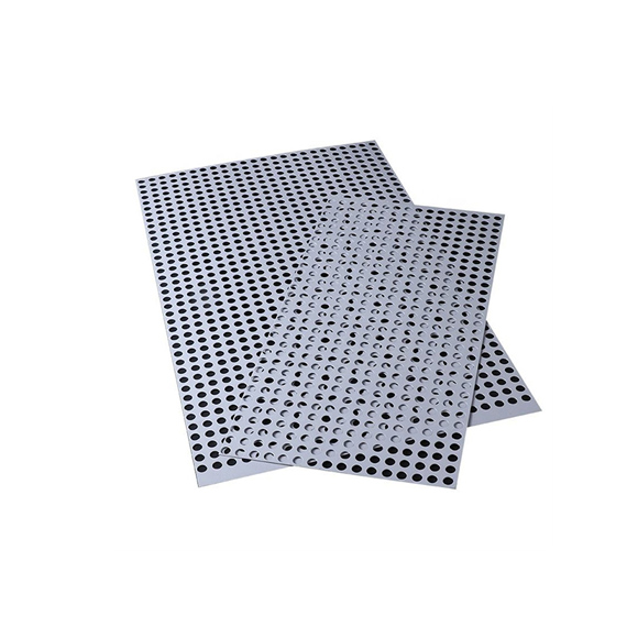 镀锌长方形0.5mm板厚留边冲孔板