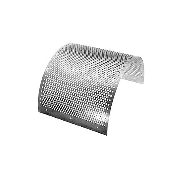 圆弧形不锈钢304圆形冲孔筛板