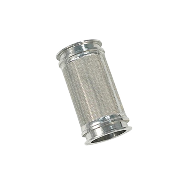 304烧结网法兰滤筒