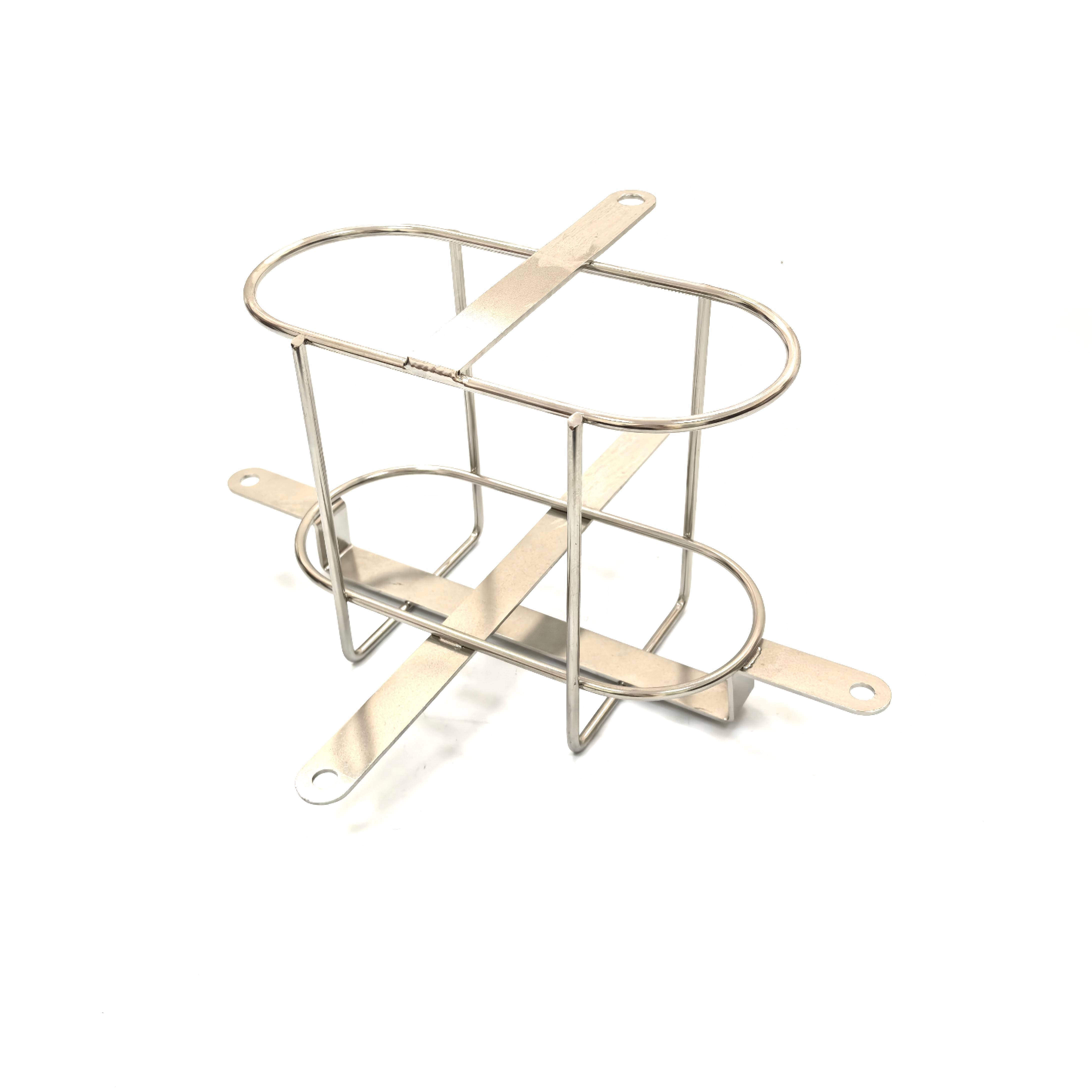 来图定制304不锈钢电解水瓶架工厂